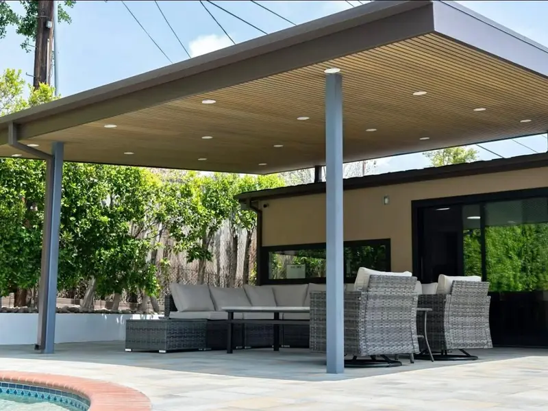 Custom patio cover, North Hollywood, North Hollywood